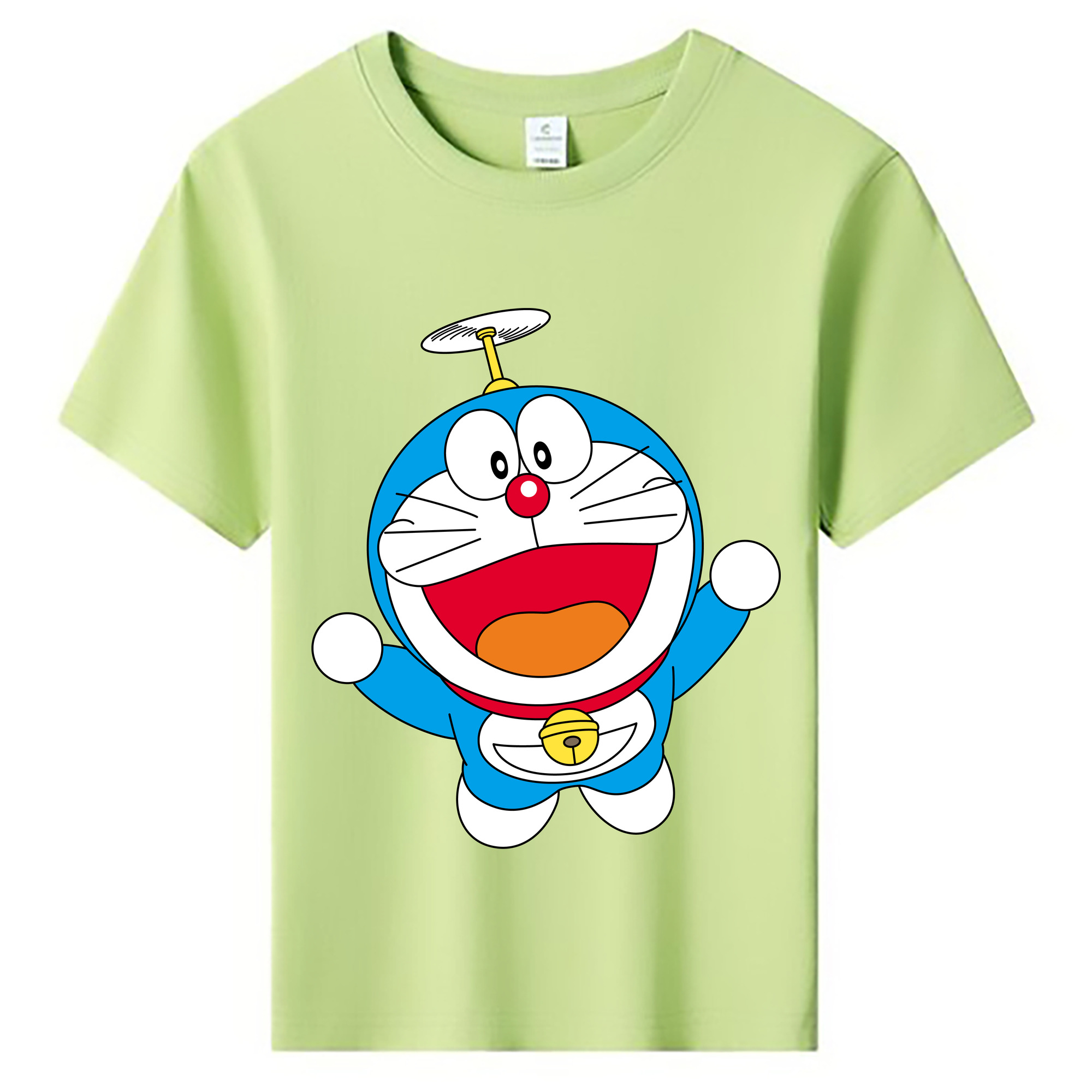 （画像用） ドラえもん Doraemon 綿100％キッズTシャツ（フロントプリント）